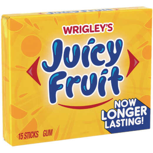 Wrigley's Juicy Fruit Chewing Gum (15-Piece)